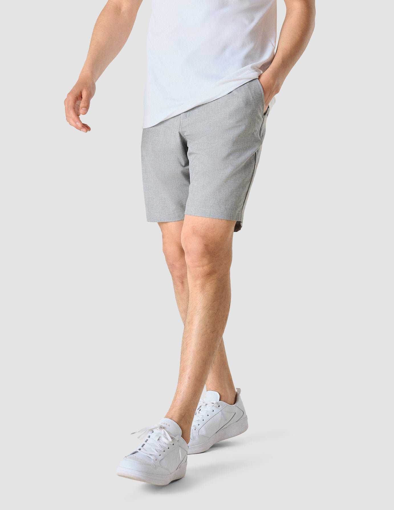 Tech Linen Shorts Ashes